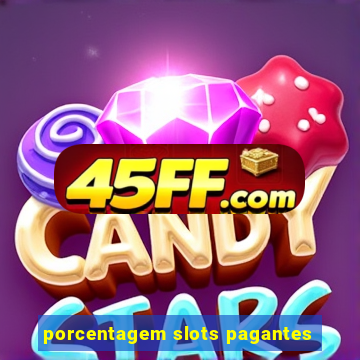 porcentagem slots pagantes